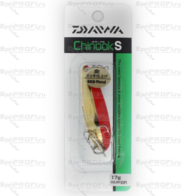 Блесна Daiwa Chinook S 17g #GR