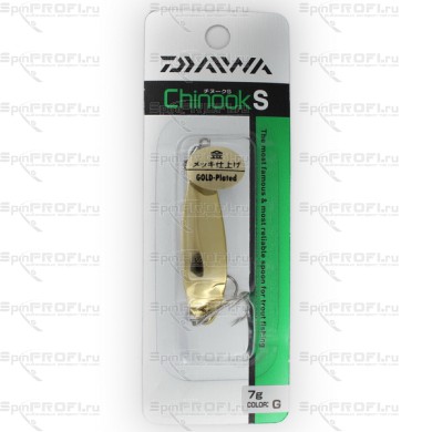 Блесна Daiwa Chinook S 7g #G