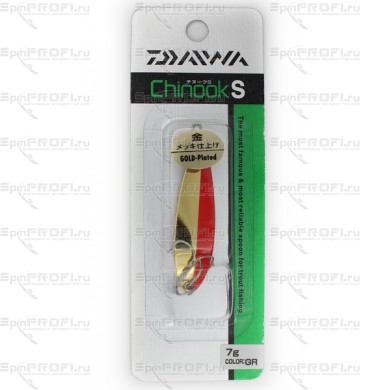 Блесна Daiwa Chinook S 7g #GR