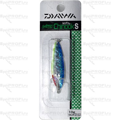Блесна Daiwa Laser Chinook S 10g #Fresh Run Blue