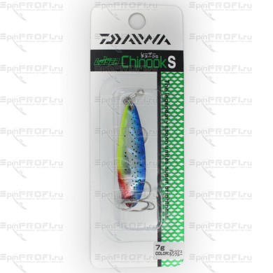 Блесна Daiwa Laser Chinook S 7g #Fresh Run Blue