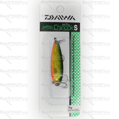 Блесна Daiwa Laser Chinook S 7g #Gold Forest