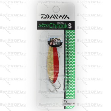 Блесна Daiwa Laser Chinook S 7g #GR-H