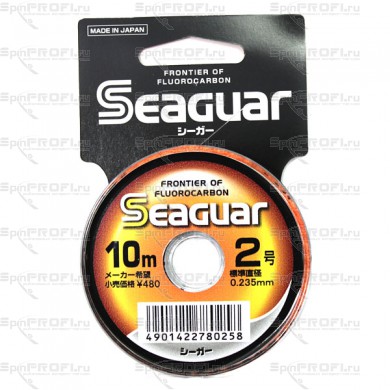 Флюорокарбон Kureha SEAGUAR 10m 0,235 #2