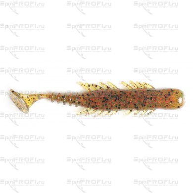 Lucky john BUGSY SHAD 2.8" 7.20/PA03 Green Pumpkin виброхвост (съедобный)