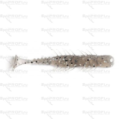 Lucky john BUGSY SHAD 3.9" 9.90/PA08 Black Pearl виброхвост (съедобный)
