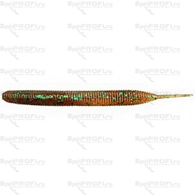 Силиконовая приманка Keitech Sexy Impact 3.8" Peach Green FLK EA#02 (10шт)