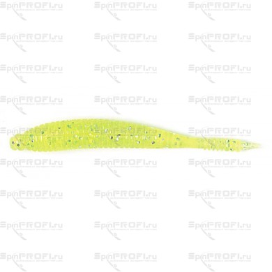 Силиконовая приманка Lucky john S-SHAD 2.8" 7.10/071 Lime Chartreuse (червяк)
