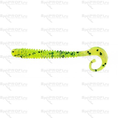 Силиконовый червь REINS G-TAIL SATURN 2.5" 419-Chart Pepper (20 шт)