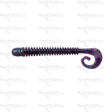 Силиконовый червь REINS G-TAIL SATURN MICRO 2" 012-Junebug (20 шт)