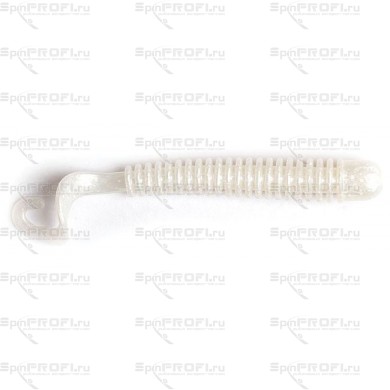 Твистер Lucky john BALLIST 2.5" 6.30/026 Silver Flash (съедобка)
