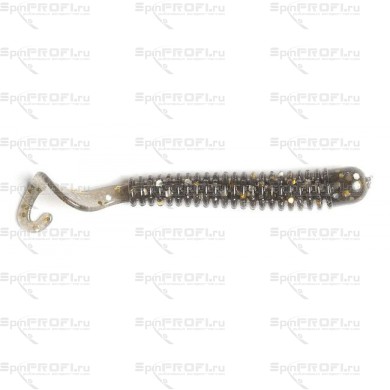 Твистер Lucky john BALLIST 2.5" 6.30/029 Black gold (съедобка)