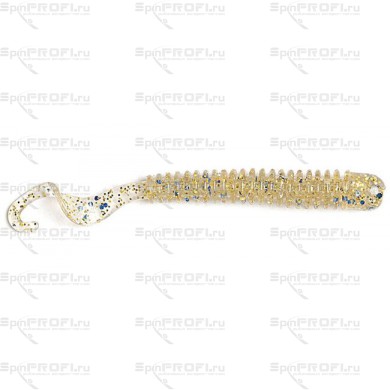 Твистер Lucky john BALLIST 2.5" 6.30/CA35 Silver Prawn (съедобка)