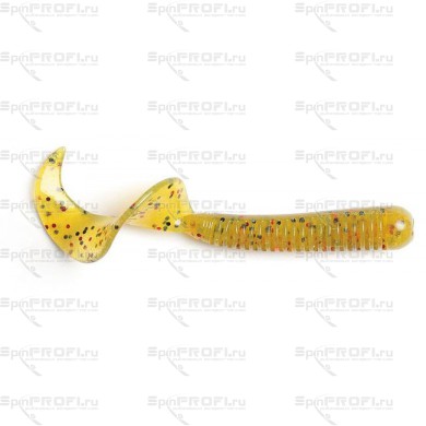 Твистер Lucky john CHUNK TAIL 2.9" 7.40/002 Kiwi Seed (съедобка)