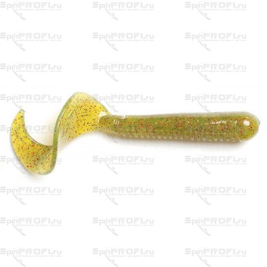 Твистер Lucky john CHUNK TAIL 2" 5.0/SB05 Dark Green (съедобка)