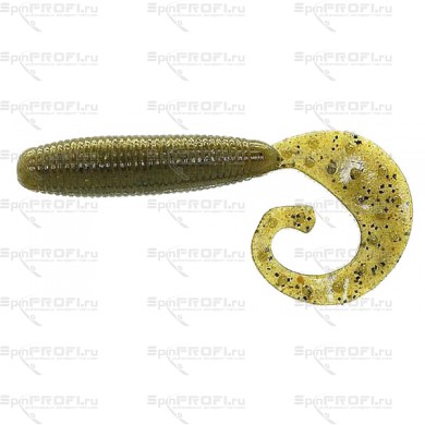 Твистер REINS FAT G TAIL GRUB 4" 002-Green Pumpkin (10 шт)