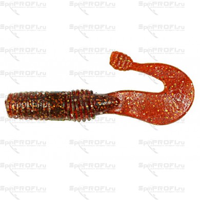 Твистер съедобный Garry Angler-KOTA-FOX Grubber 9см (6шт) №2