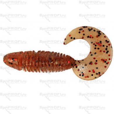 Твистер "шумовой" съедобный Garry Angler-Kota-FOX Fluffy 7,5см (6шт) №5