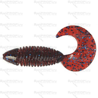 Твистер "шумовой" съедобный Garry Angler-Kota-FOX Fluffy 7,5см (6шт) №8