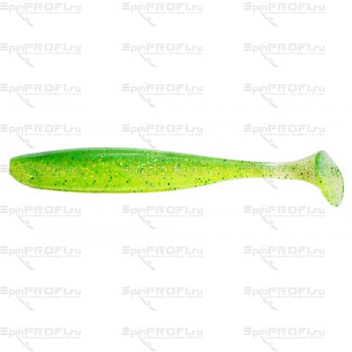 Виброхвост Keitech Easy Shiner 3" Lime/Chartreuse #424 (10шт)