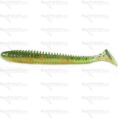 Виброхвост Keitech Swing Impact 3.5" EA#05 Hot Fire Tiger (8шт)