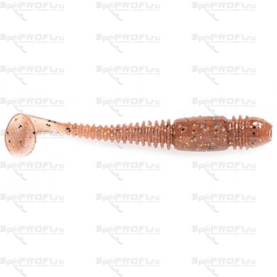 Виброхвост Lucky john Tioga 3.9" 9.90/S07 Brown Mud (съедобка)