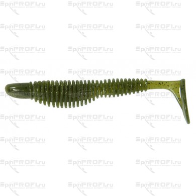 Виброхвост REINS BUBBRING SHAD 3" 001-Watermelon Seed (8 шт)