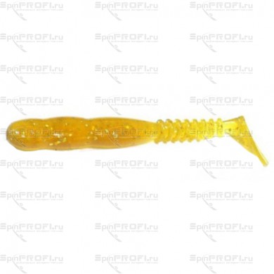 Виброхвост REINS ROCKVIBE SHAD 2" 430-Motor Oil Gold FLK (20 шт)