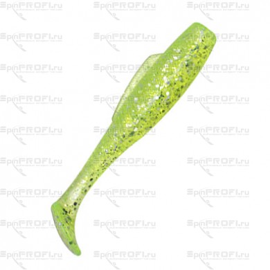 Виброхвост Zman Minnowz 3" Chartreuse Silver (8 шт.) #41