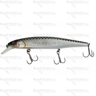 Воблер JACKALL MAGSQUAD 128SP HL SIVER & BLACK