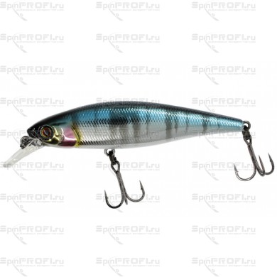 Воблер JACKALL SQUAD MINNOW 80SP HALF MIRROR HASU