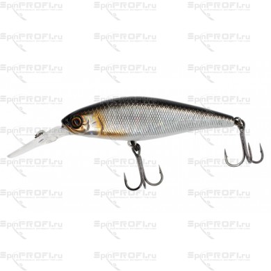 Воблер JACKALL SQUAD SHAD 65SP HL SILVER & BLACK