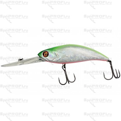Воблер PONTOON 21 DeepRey 105F DR #A62 Crash Fresh Chartreuse Silver