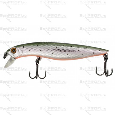 Воблер Tsuribito Dead Minnow 90F #055 Metallic HG. Rainbow Trout