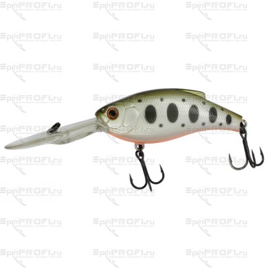 Воблер Tsuribito Deep Crank 65SDR #509 Pearl  Yamame Orange Belly