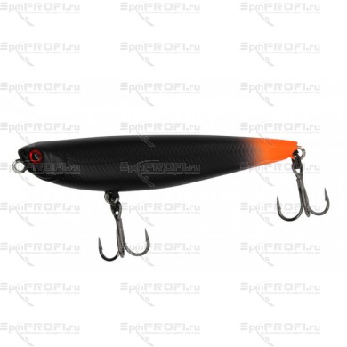 Воблер Tsuribito Pencil 60 #525 Matte Black Orange Tail
