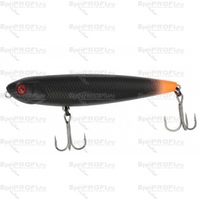 Воблер Tsuribito Pencil 80 #525 Matte Black Orange Tail