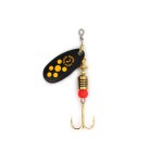 Блесна вращающаяся MEPPS BLACK FURY BLACK/YELLOW 2