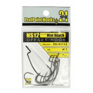 Офсетный крючок PONTOON 21 PROTPOINT HOOKS NS12 №01 (7шт.)