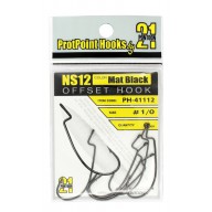 Офсетный крючок PONTOON 21 PROTPOINT HOOKS NS12 №1/0(6шт.)