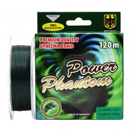 Плетеный шнур Power Phantom 4x Green 120m, 0.08mm, 7.25kg
