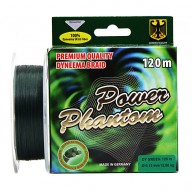 Плетеный шнур Power Phantom 4x Green  120m, 0.12mm, 12.00kg