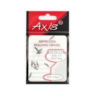 Вертлюг "rolling" с насечкой AXIS #12 тест 9кг (10 шт.)
