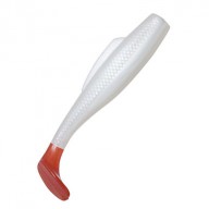 Виброхвост Zman Minnowz 3" White Pearl/Red Tail (8 шт.) #81