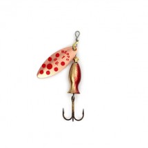 Блесна вращающаяся MEPPS AGLIA LONG HEAVY COPPER/RED G/RED 1