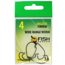 Крючок офсетный Fish Season WIDE RANGE WORM BS-2315-4