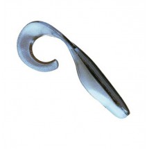 Мягк. приманка Bass Assassin CURLY Shads 4''/10cm Black Shad 10шт