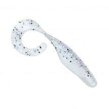 Мягк. приманка Bass Assassin CURLY Shads 4''/10cm Crystal Shad 10шт