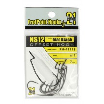 Офсетный крючок PONTOON 21 PROTPOINT HOOKS NS12 №01 (7шт.)