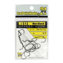 Офсетный крючок PONTOON 21 PROTPOINT HOOKS NS12 №04 (8шт.)